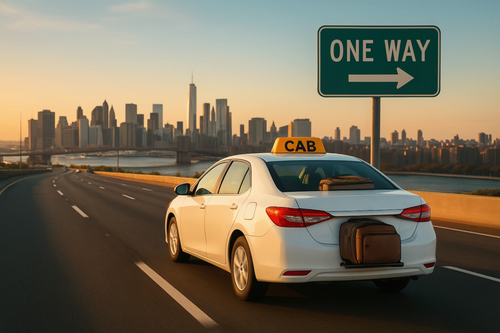 one way cab
