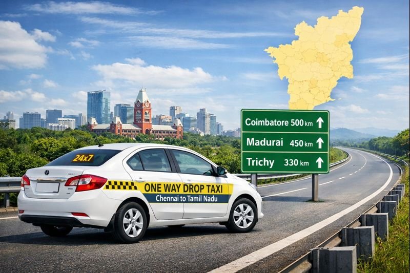 One Way Drop Taxi in Chennai